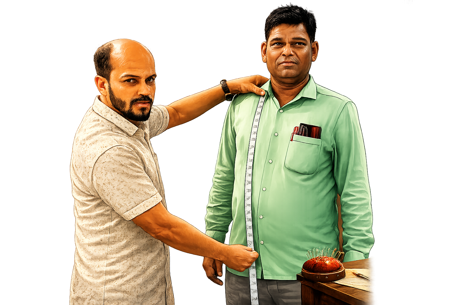 Master Tailor Measuring
